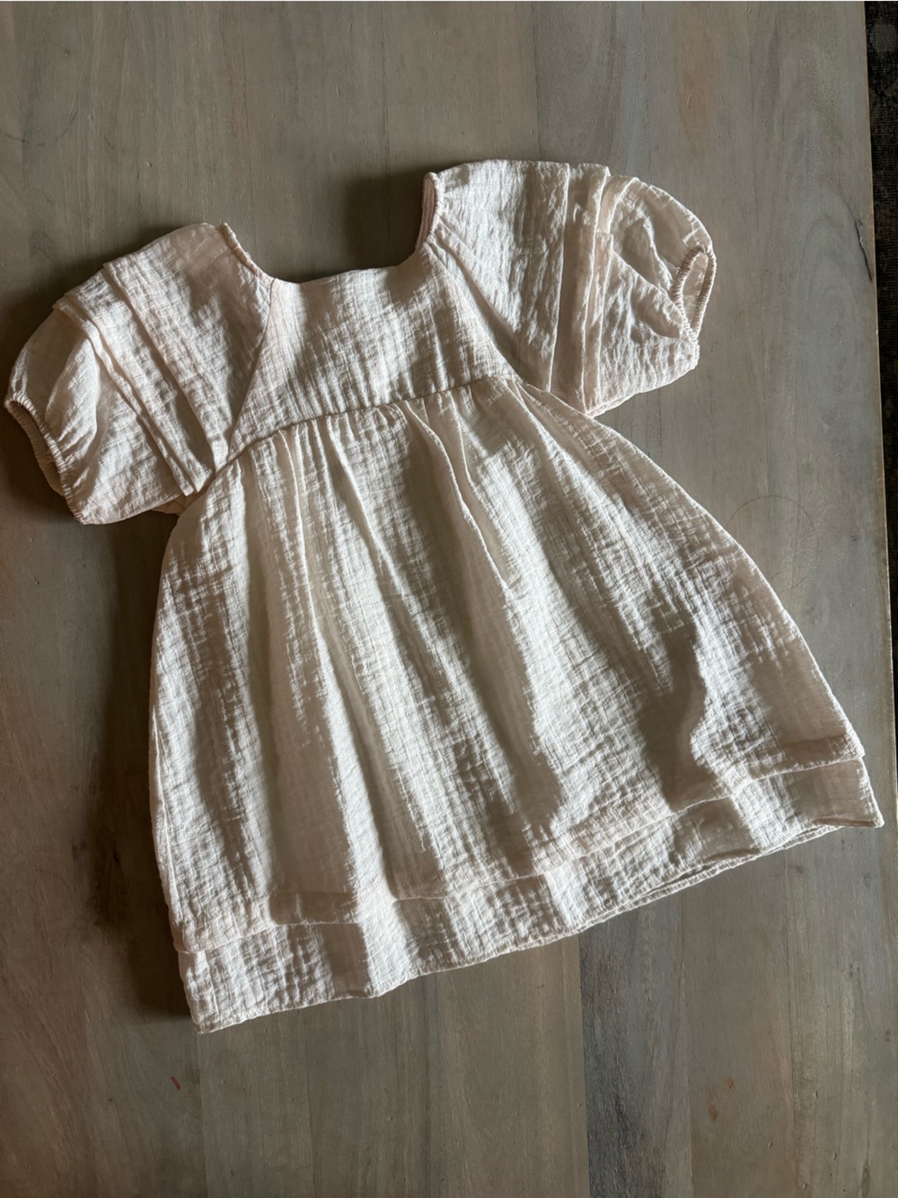 Zara - 18-24MO cream dress NWT